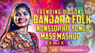 Banjara Nonstop Dj Songs 2k24  st dj songs  st songs  Banjara dj songs  Dj Veeranna [upl. by Ahsikin]