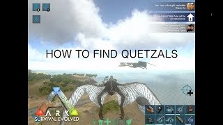 How to find Quetzals ARK Mobile [upl. by Siegfried]