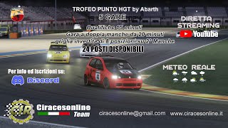 ASSETTO CORSA PC  TORNEO Fiat Punto HGT by Abarth  4° Gara Montecarlo Monaco [upl. by Hafeenah]