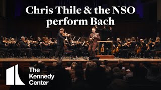 Chris Thile amp National Symphony Orchestra  Bach Allegro from Concerto for Two Violins in D minor [upl. by Nylasoj315]