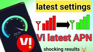 Vi internet problem solved ✅  best apn settings for Vi 🔥 vi apn settings [upl. by Meehan]