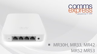 Cisco Meraki MR30H MR33 MR42 MR52 MR53 Access Point [upl. by Calendre]