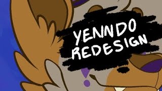 yenndo fnaf au redesign [upl. by Scheider]