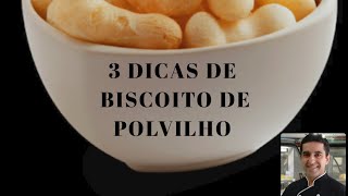 3 dicas De Polvilho [upl. by Aeirdna]