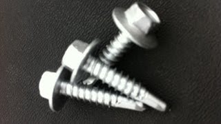 GMBOLTcom STAINLESS SELF DRILLING SCREWS bimetal [upl. by Skelly]