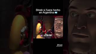 Shrek si fuera doblada en Argentina humorshrekcomediaxddd [upl. by Habeh906]