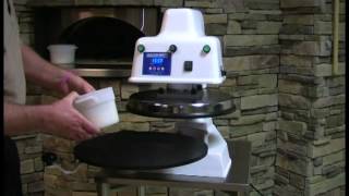 DoughPro DP3300 ElectroMechanical Pizza Press [upl. by Ifen]