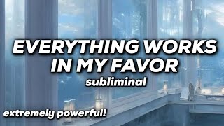 UNIVERSES FAVORITE SUBLIMINAL ☁️ Extremely powerful binaural subliminal short version [upl. by Kathryn]