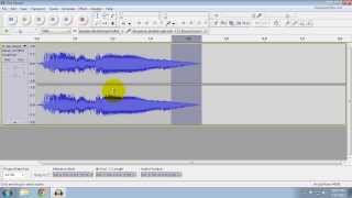 Audacity  How to add Fade In and Fade Out effects [upl. by Duntson]