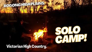 SOLO Camping  Bogong High Plains  Sunsets  Huts [upl. by Towney650]