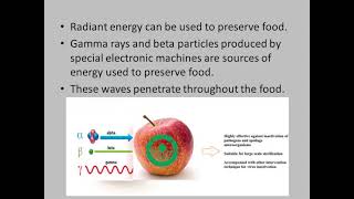 FOOD PRESERVATION BY RADIATION [upl. by Glynda]