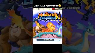 Only Monster Legends OG’s Remember 🥲 nostalgia [upl. by Cassi879]