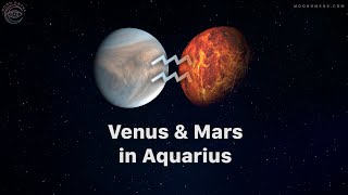 Venus amp Mars in Aquarius [upl. by Ardnek]