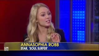 AnnaSophia Robb on Fox Friends  Fox News [upl. by Ailaro]