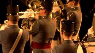 The Citadel Regimental Band amp Pipes at the 2010 Edinburgh Military Tattoo [upl. by Delos995]