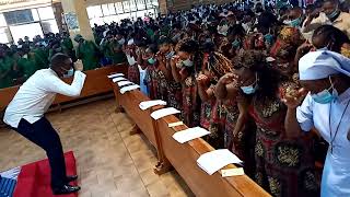 Nimemwona Yesu A Osonga Recorded by Kenya Navy as performed by St Francis Xavier Choir Mikindani [upl. by Fabe930]