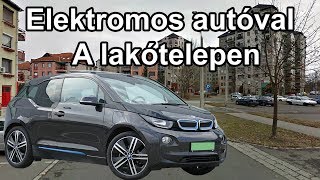 Elektromos autóval a lakótelepen Hol tudom tölteni [upl. by Stephine112]