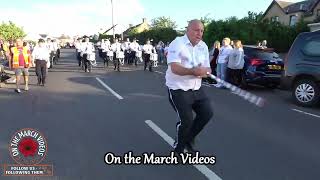 Drumchapel Protestant Boys  Larkhall Purple Heroes Parade 2023 [upl. by Caasi]