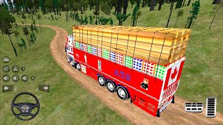 Drive Lorry truck with Fully Loaded with Planks in game 🔥Lorry truck gamingvideos [upl. by Udenihc]