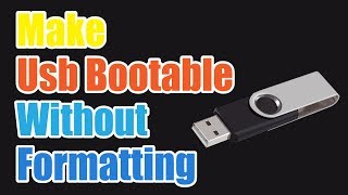 How to make usb bootable without formatting [upl. by Collen392]