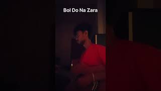 Bol Do Na Zara 💫 cover by Samu Sarkar armanmalik  reels [upl. by Tenrag902]