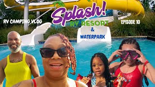 BEST RV RESORT amp WATERPARK NEAR THE BEACH SUMMER RV CAMPING WITH THE GRANDKIDS [upl. by Eicirtap]