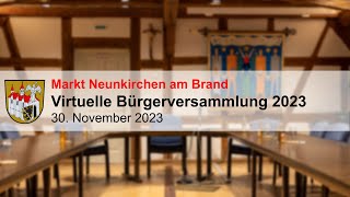 Virtuelle Bürgerversammlung 2023 [upl. by Leigh]