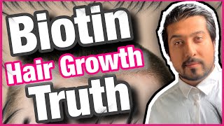 Biotin Hair Growth Truth Revealed  Is Biotin Good for Hair Growth 💇‍♂️ [upl. by Aihpled950]