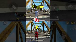 Skyler Vs K sangtaofreefire freefire garenafreefire ff freefirengaybooyah [upl. by Ecydnak444]