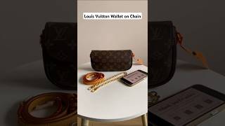 Louis Vuitton Wallet on Chain Ivy bag luxurybag louisvuitton fashion handbags lv lvbag [upl. by Gnehs]