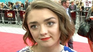 Maisie Williams Interview  Game of Thrones  The Falling Premiere [upl. by O'Carroll]