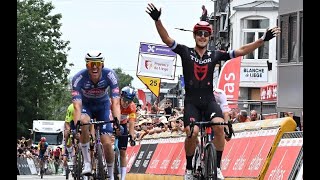 Cyclisme  Ethias Tour de Wallonie 2024  Matteo Trentin fait coup double sur la 4e étape [upl. by Biebel]