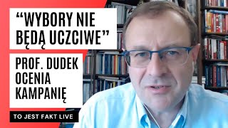 quotTo jest PORAŻKA PiSuquot Prof Dudek ocenił program DOBRY POSIŁEK quotTrzeba SKRÓCIĆ KOLEJKIquot [upl. by Anirrak]