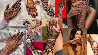 Beautiful Mehndi Designs Arabic mehandi mehandi design heena mehandidesign mehendi kaise lagaye [upl. by Flam746]