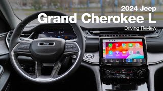 2024 Jeep Grand Cherokee L  Driving Review [upl. by Meter273]