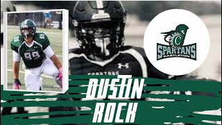 Dustin Rock DL Castleton University  2022 NFL Draft Prospect Official Highlights [upl. by Boulanger308]