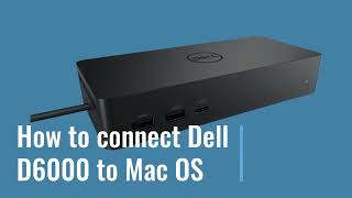 how to connect dell 6000 to Mac OS [upl. by Elamef]