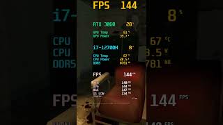 HalfLife 2  RTX 3060  i712700h  benchmark gaming laptop [upl. by Kcirrej]