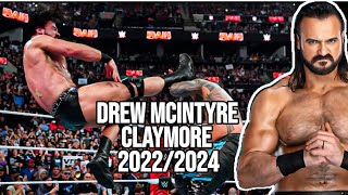 Drew McIntyre – Claymore Compilation 2024 [upl. by Granthem]