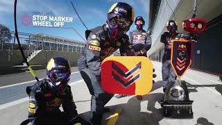 Red Bull Racing  Formula One Pit Stop Explained [upl. by Attenat]