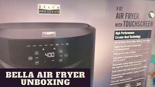 Bella Air Fryer with touch screen is a great option  Bella Pro Series  8qt Digital Air Fryer [upl. by Noyk]