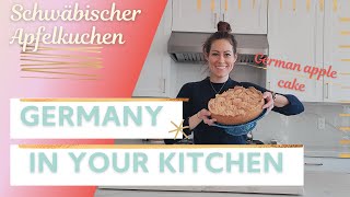 German in Your Kitchen Schwäbischer Apfelkuchen [upl. by Theall]