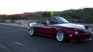 Slammed Miata  STANCE NATION [upl. by Adnarahs335]