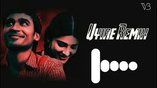 Uyire Uyire BGM × Kerala Drums Remix Ringtone  Villain Beats  3 Movie BGM Remix Ringtone Love BGM [upl. by Whalen24]