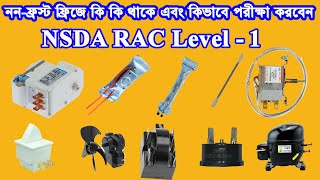 Non frost Type Refrigerator Electric Components Test  Non frost Type Electric NSDA RAC Level  1 [upl. by Ardnekahs]