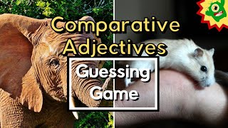 Comparative Adjectives Game  ESL Guessing Game [upl. by Courtnay888]