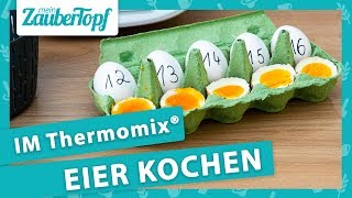 ✨ Eier kochen im Thermomix® Das sind die PERFEKTEN Kochzeiten 🐓 [upl. by Dolphin]