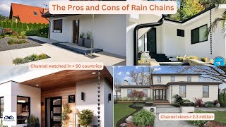 The Pros and Cons of Rain Chains  What Are Rain Chains And Why Homeowners Are Choosing Them [upl. by Cordle]