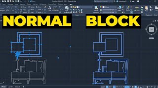 AutoCAD Dersleri Çizimleri Blok Yapma  Block Settings  AutoCAD 2024 [upl. by Avan]