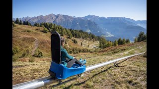 Rosskopf  Monte Cavallo  Panorama Mountain Coaster  Südtirol [upl. by Catrina]